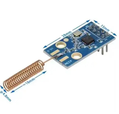 1-10pcs CC1101 Wireless Module With SMA Antenna Wireless Transceiver Module For Arduino 315/433/868/915MHZ
