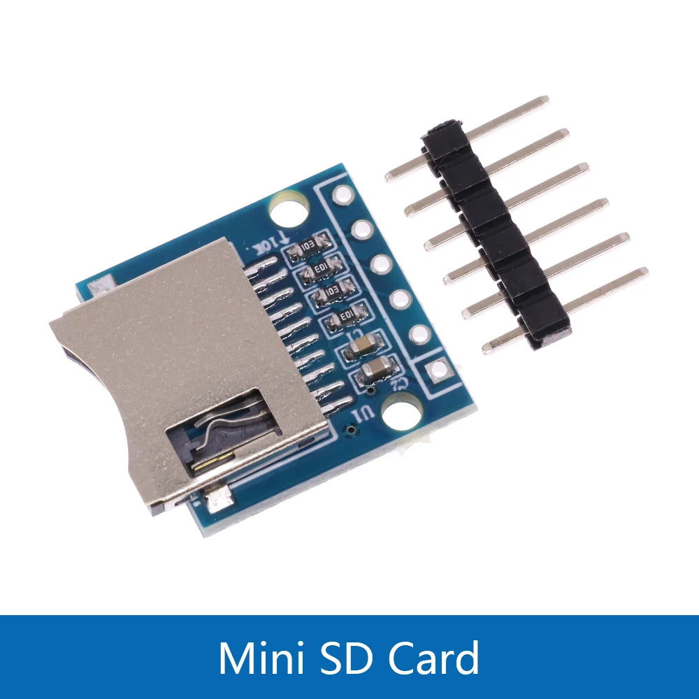 1/5/10PCS Mini Micro SD TF Card Storage Expansion Board Memory Shield Module SPI Interfaces with Level Converter Chip 5V/3.3V