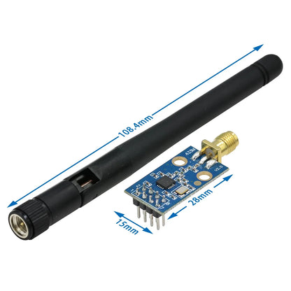 1-10pcs CC1101 Wireless Module With SMA Antenna Wireless Transceiver Module For Arduino 315/433/868/915MHZ