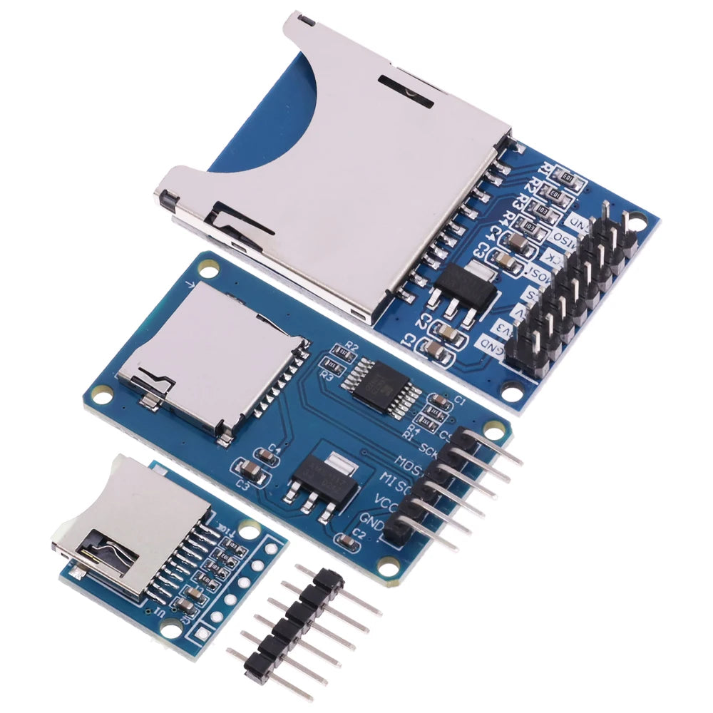 1/5/10PCS Mini Micro SD TF Card Storage Expansion Board Memory Shield Module SPI Interfaces with Level Converter Chip 5V/3.3V