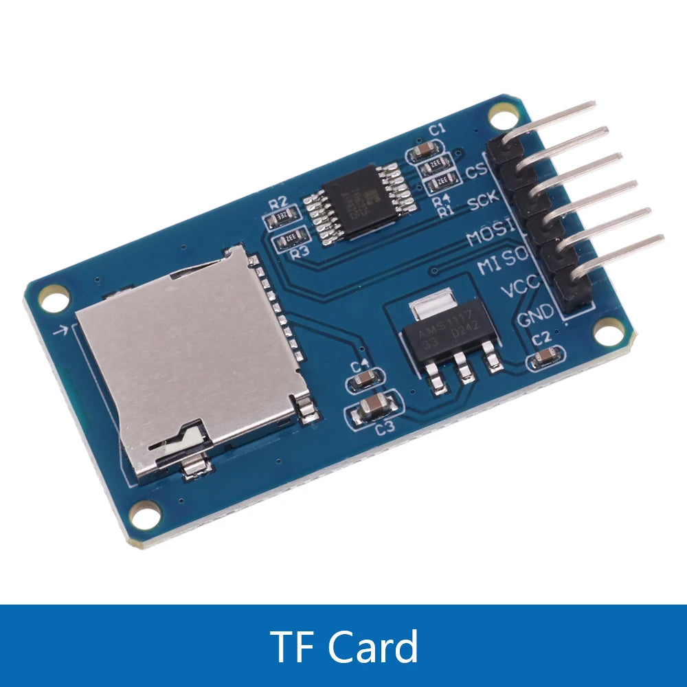 1/5/10PCS Mini Micro SD TF Card Storage Expansion Board Memory Shield Module SPI Interfaces with Level Converter Chip 5V/3.3V