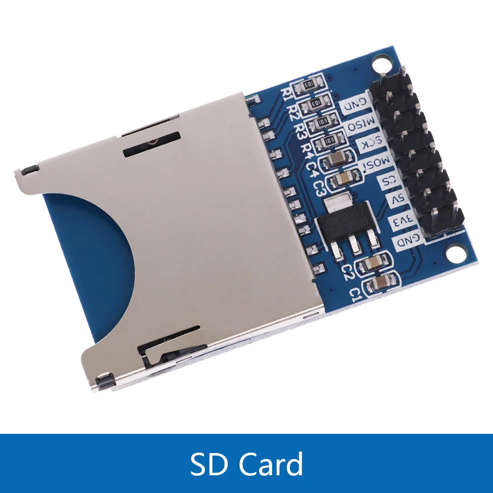 1/5/10PCS Mini Micro SD TF Card Storage Expansion Board Memory Shield Module SPI Interfaces with Level Converter Chip 5V/3.3V