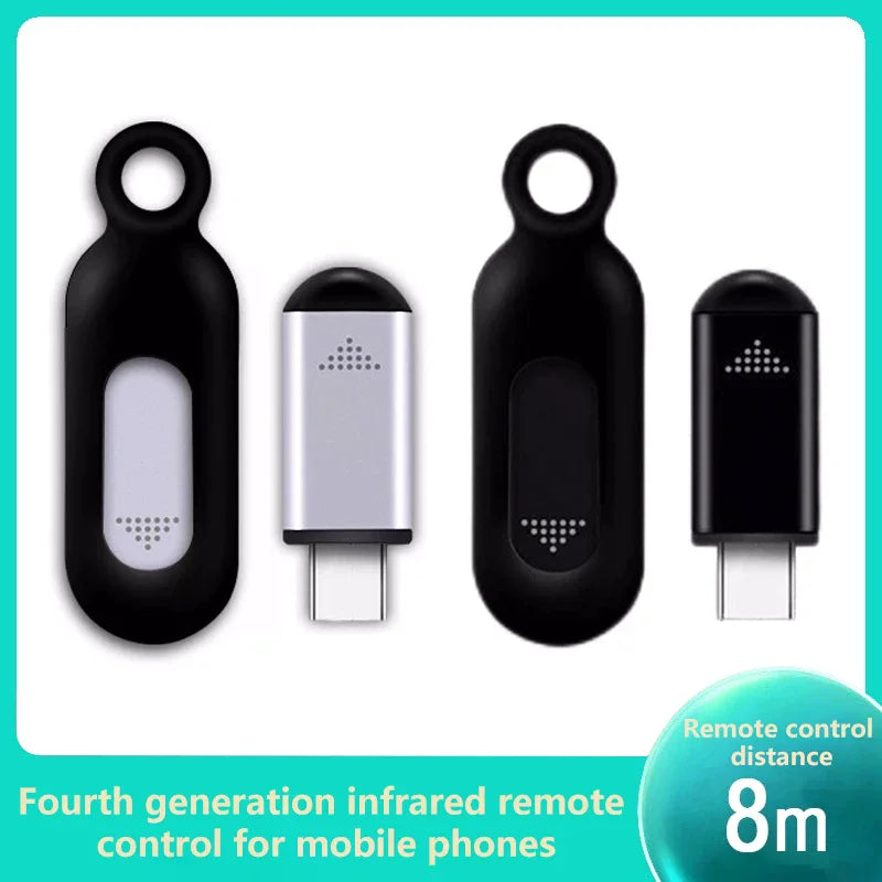 Phone Infrared Transmitter Universal Mini Remote Controller Type-c Replacement For Smartphone TV Air Conditioner Fan Camer Smart