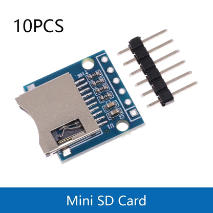 1/5/10PCS Mini Micro SD TF Card Storage Expansion Board Memory Shield Module SPI Interfaces with Level Converter Chip 5V/3.3V