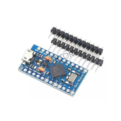 New Pro Micro for arduino Module with 2 row pin header For Leonardo in stock . best quality  ATmega32U4 5V/16MHz